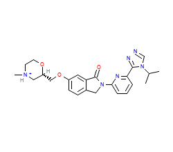 2D structure of the orthosteric ligand