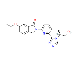 2D structure of the orthosteric ligand