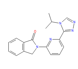 2D structure of the orthosteric ligand