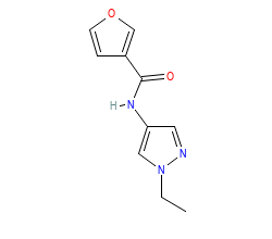 2D structure of the orthosteric ligand