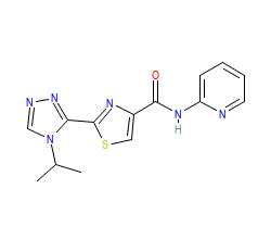 2D structure of the orthosteric ligand