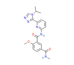 2D structure of the orthosteric ligand