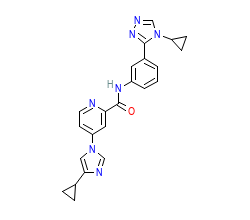 2D structure of the orthosteric ligand