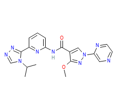 2D structure of the orthosteric ligand