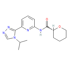 2D structure of the orthosteric ligand