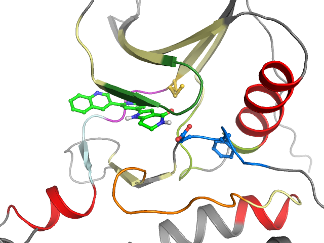 The orthosteric binding pocket