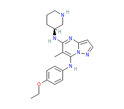 2D structure of the allostericligand