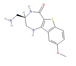 2D structure of the orthosteric ligand