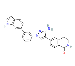 2D structure of the orthosteric ligand