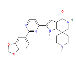 2D structure of the orthosteric ligand