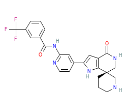 2D structure of the orthosteric ligand