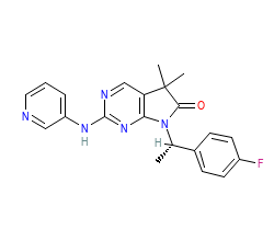 2D structure of the orthosteric ligand