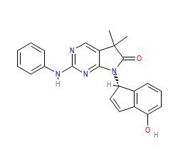 2D structure of the orthosteric ligand