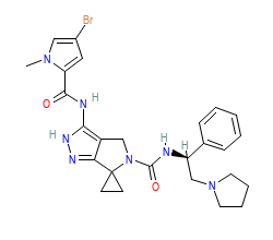 2D structure of the orthosteric ligand
