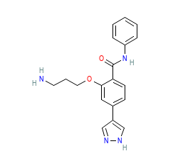 2D structure of the orthosteric ligand