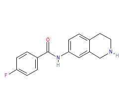 2D structure of the orthosteric ligand