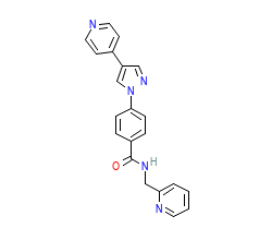 2D structure of the orthosteric ligand