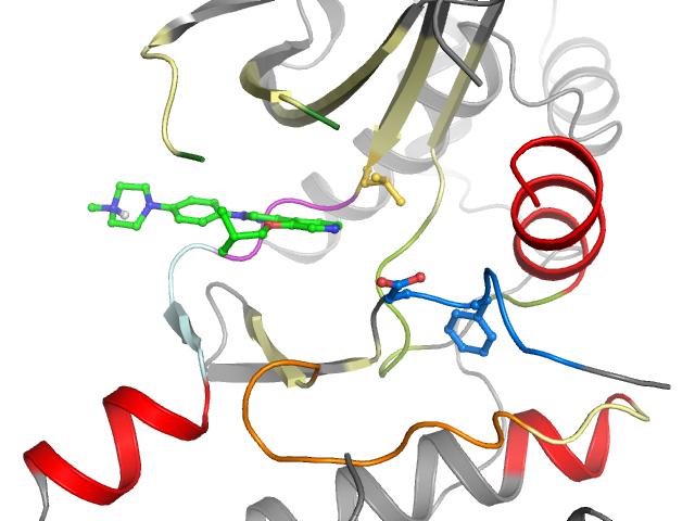 The orthosteric binding pocket