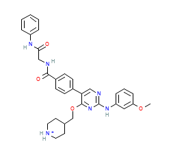 2D structure of the orthosteric ligand