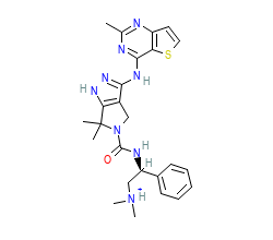 2D structure of the orthosteric ligand