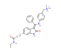 2D structure of the orthosteric ligand