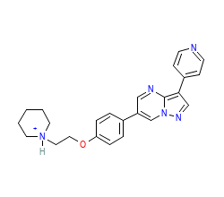 2D structure of the orthosteric ligand
