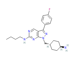 2D structure of the orthosteric ligand