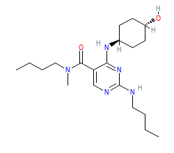 2D structure of the orthosteric ligand