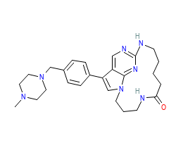 2D structure of the orthosteric ligand