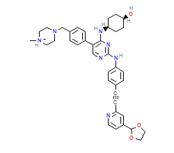 2D structure of the orthosteric ligand