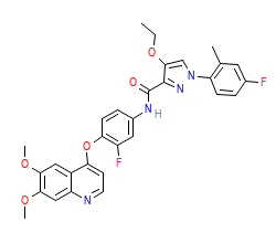 2D structure of the orthosteric ligand