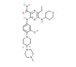 2D structure of the orthosteric ligand