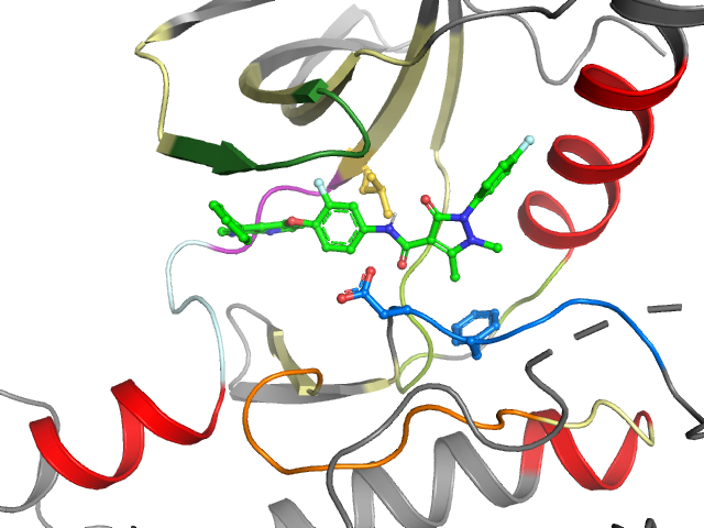 The orthosteric binding pocket