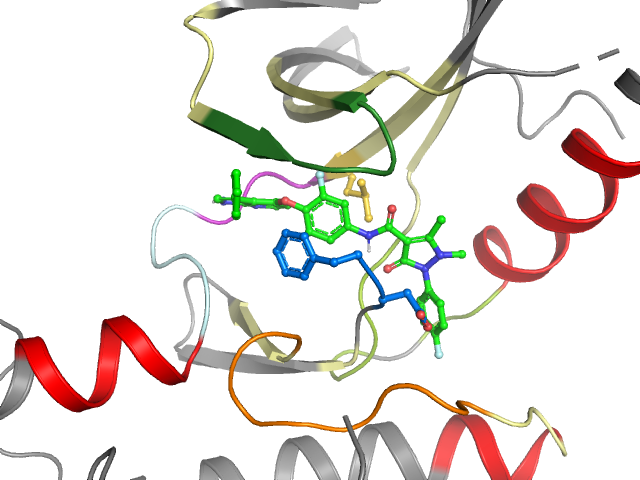 The orthosteric binding pocket