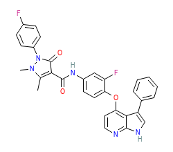 2D structure of the orthosteric ligand