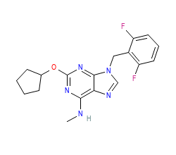 2D structure of the orthosteric ligand