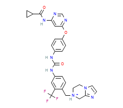 2D structure of the orthosteric ligand