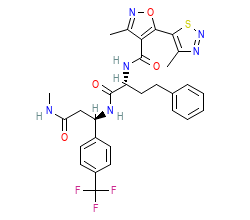 2D structure of the orthosteric ligand