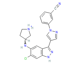 2D structure of the orthosteric ligand