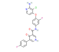 2D structure of the orthosteric ligand