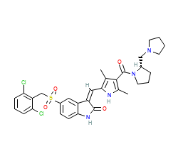 2D structure of the orthosteric ligand