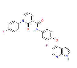 2D structure of the orthosteric ligand
