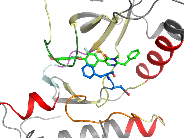 The orthosteric binding pocket