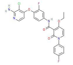 2D structure of the orthosteric ligand