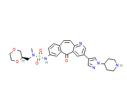 2D structure of the orthosteric ligand
