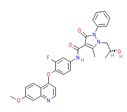 2D structure of the orthosteric ligand