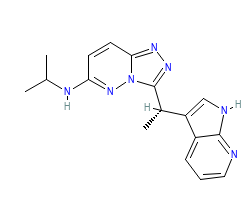 2D structure of the orthosteric ligand