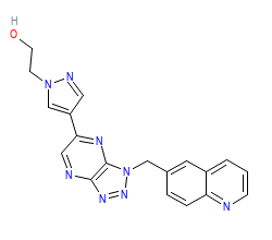 2D structure of the orthosteric ligand