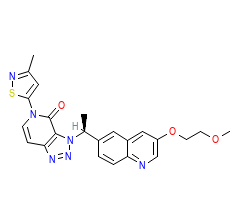 2D structure of the orthosteric ligand