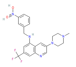 2D structure of the orthosteric ligand
